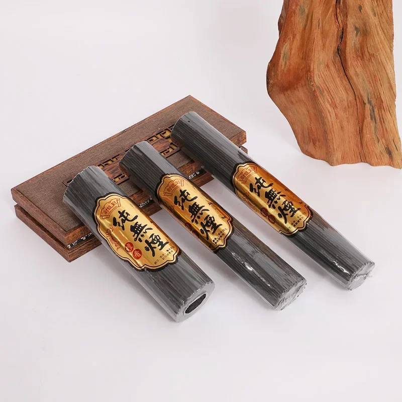 FY 500g Smokeless Black Sandalwood Incense Sticks Natural Handmade Stick Incense Bulk 21/27/32cm Living Room Scents for Home