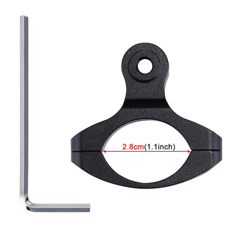 Зажим для велосипеда, фиксированный кронштейн, адаптер, держатель, зажим для крепления на руль, подседельный штырь для GoPro HERO 8 7 6 5 4 3, аксессуары для камеры