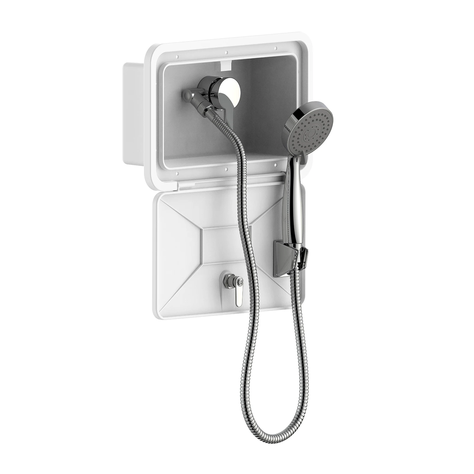 

Rv External Shower External Shower Motorhome Accessories Black White Marine Rv External Shower Set With Lock