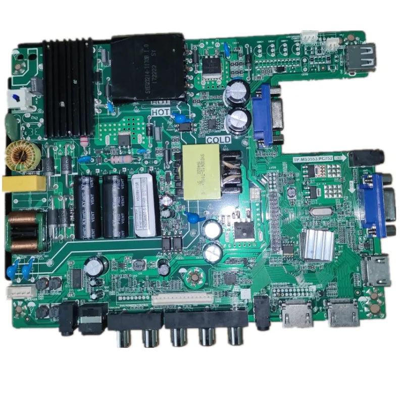 Free shipping ! TP.MS3553.PB752  X505BV-FSR for SCEPTRE TV Main Board Power Supply 120v -136v 550ma  T500hvn07.5