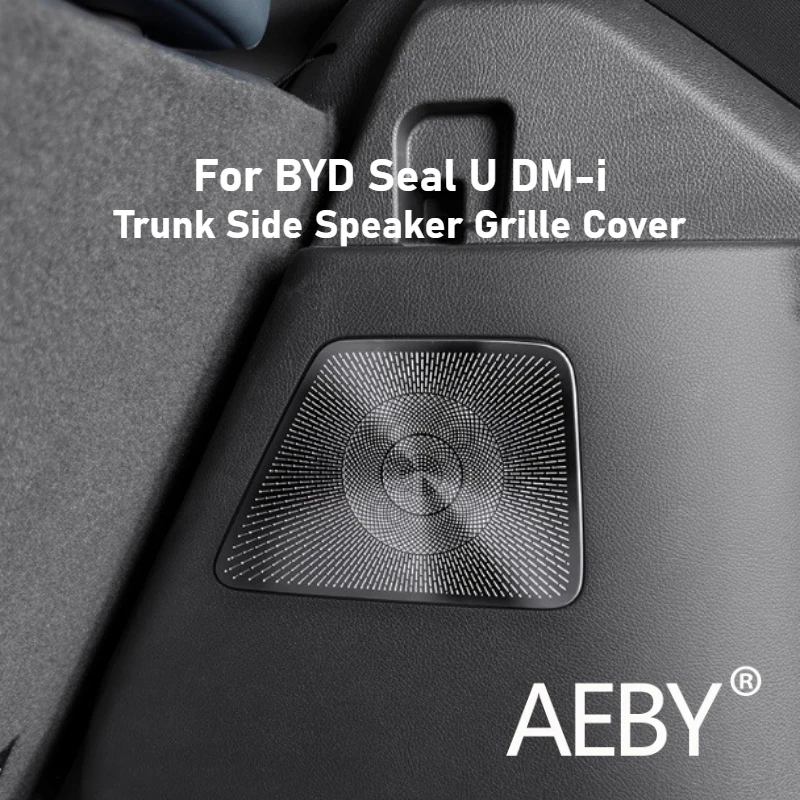 

AEBY For BYD Seal U DM-i 2020-2025 Rear Boot Speaker Grille Cover, Anti Scratch Trunk Side Panel, Car Protective Accessories