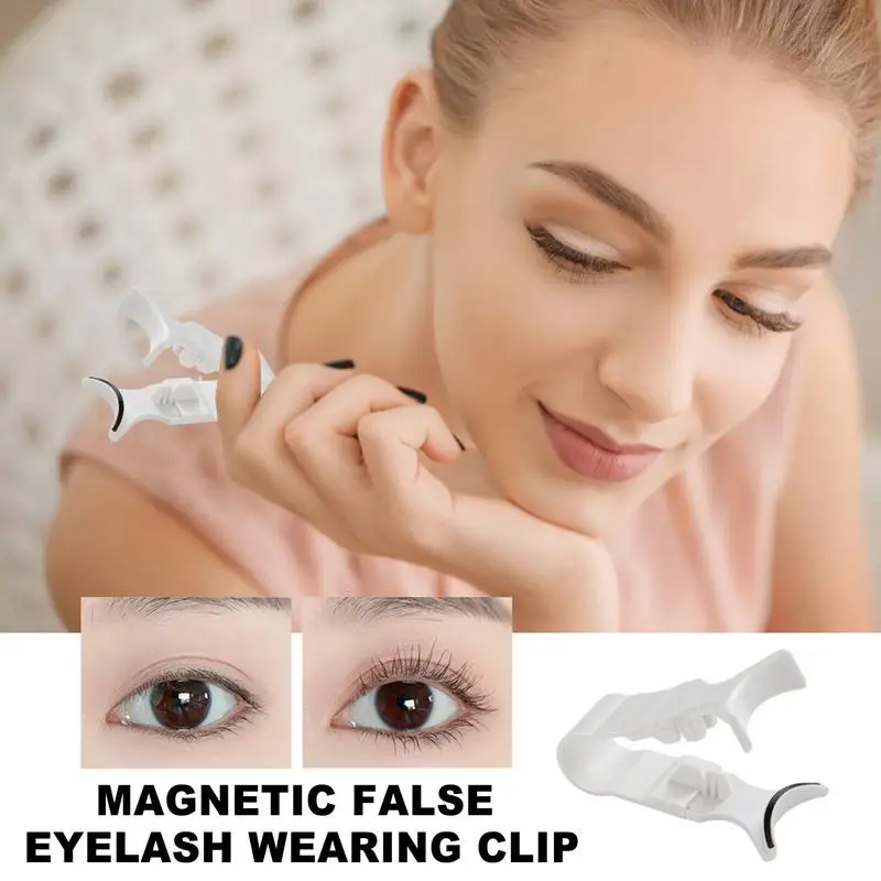 Lash Clip Lashes Buddy False Eyelash Applicator Tool Eye Makeup Tools Eyelashes Clip Magnetic Eyelashes Applicator Tool makeup