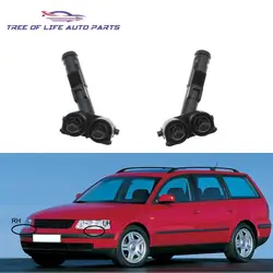 For VW Passat B5 1997 1998 1999 Front Headlight Washer Nozzle Cover Headlamp Water Spray Jet Cap 3B0 955 104 / 3B0 955 103