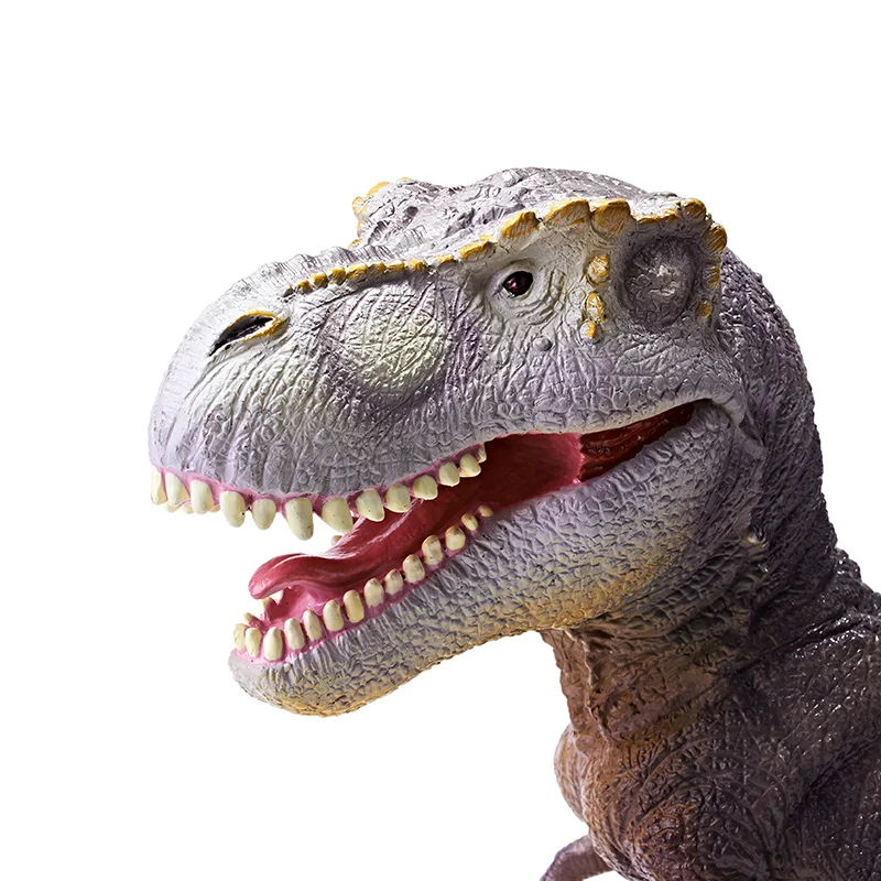 ريكس تيرانوصور ريكس نماذج للحيوانات لعبة على شكل ديناصور تمثال سطح المكتب حلية جمع هدية عيد هدية عيد ميلاد تعطي للأصدقاء