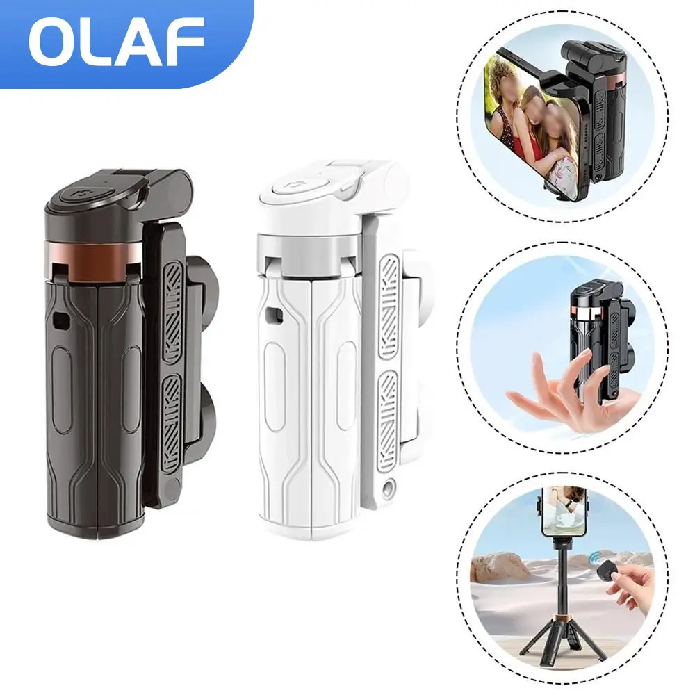 Mini Bluetooth Remote Control Portable Selfie Stick Phone Stand Live Video Record Photography Travel Tripod Phone Selfie Stick