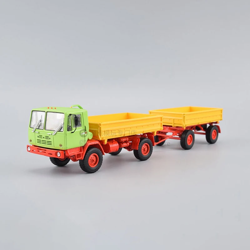 Modellino Camion Ribaltabile in Scala 1:43 in Lega Pressofusa Kaz-4540/GKB-8535, Giocattolo Classico Nostalgico, Regalo per Adulti, Souvenir da Esposizione 103762