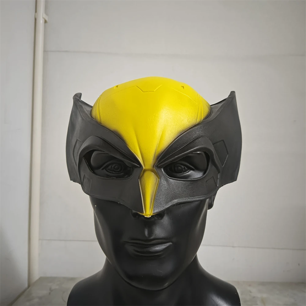 Wolverine Half Face Mask Helmet Halloween Film Cosplay Super Hero Latex Mask Carnival Party Character Dressing Props Kids Gifts