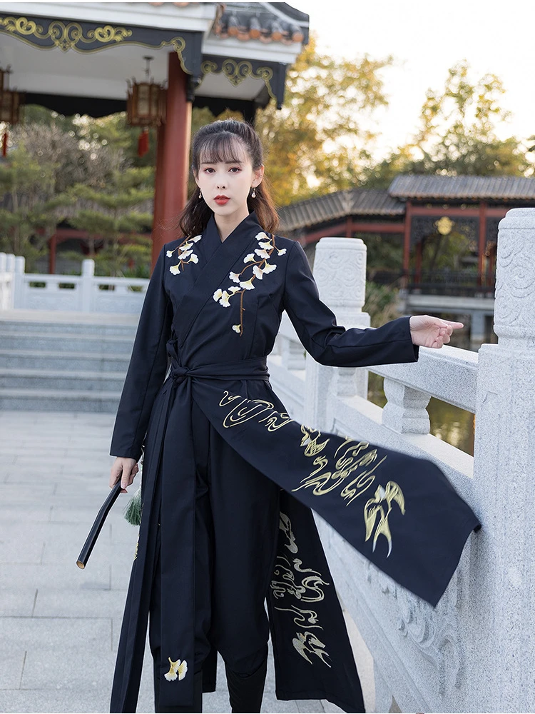 Traditionelle Hanfu Kleid Mann chinesische alte Schwert kämpfer Kleidung männlich Tang Anzug alte Kostüm Han Dynastie Paar Hanfu Robe