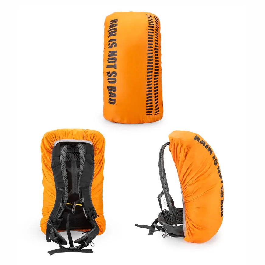 

‌Backpack Rain Cover Nylon Ultralight Waterproof Dustproof Universal Fit For Hiking Biking Travel School Bags With Drawstring
