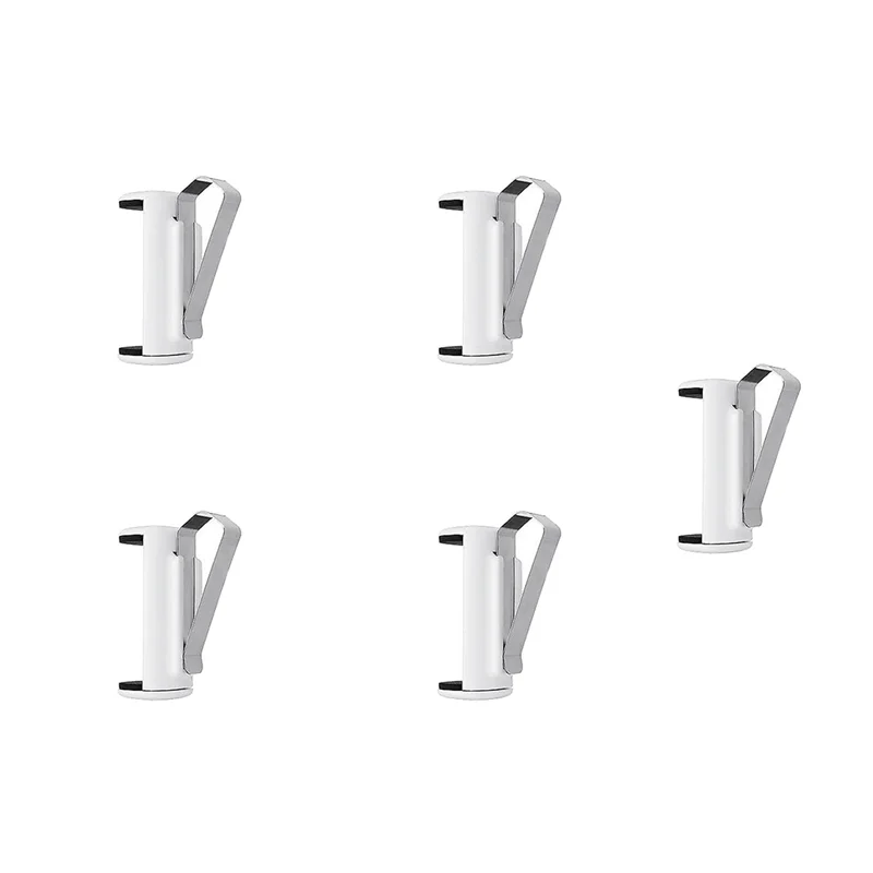 คลิปหนีบกระบังแสงรถยนต์ปรับได้5ชิ้นที่เปิดรีโมทประตูโรงรถคลิปสำหรับรีโมทคอนโทรลสำหรับแม่แรงยก