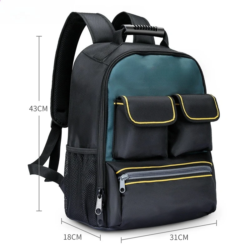 長盛科-ダブルショルダーキット-厚手-耐摩耗性-耐久性-オックスフォードキャンバス-大容量-厚手-建設現場用