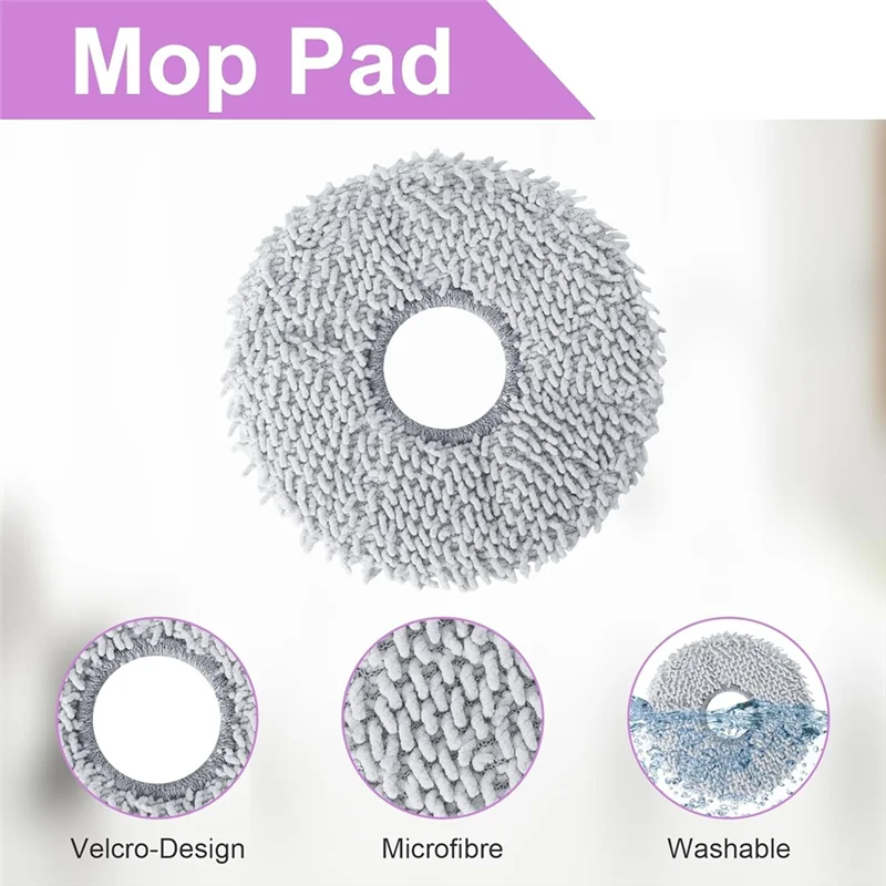 

A86I-26PCS Foreureka J15 Pro Ultra Replacement Parts Brush Hepa Filter Mop Cloth Dust Bag Parts