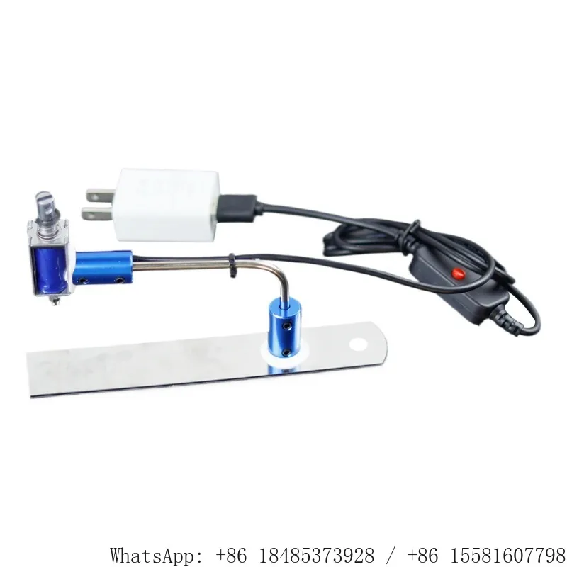 Adjustable 1‑30s Physical Auto Clicker for Computer Keyboard Automatic Game Auxiliary Anti‑drop Click Assist Device