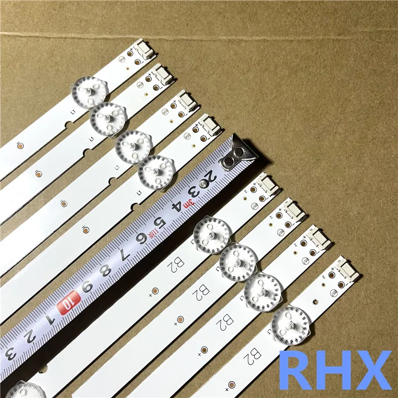 FOR 55 TV 55UJ6200 55UJ620 LC550EGJ(SK)(A4) RF-AZ550E30-0501A-20 RF-AZ550E30-0601B-20 5+6LED  570MM +465MM  3V 100%NEW