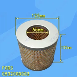 made in china air filter 0532000003 for  63/100 type vacuum pump FE003