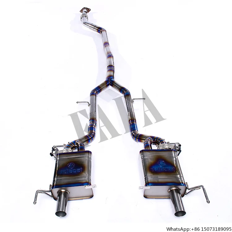 

For ATS 2.0T 2014 Titanium Exhaust System Rear Performance Cat Back Exhaust Pipe Improves Performance