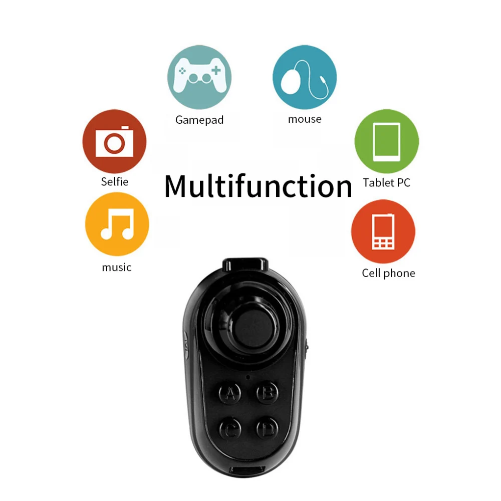 Finger Ring Style Bluetooth Phone Controller Gamepad Remote Control for Android IOS Smartphone E-book Tablet PC VR