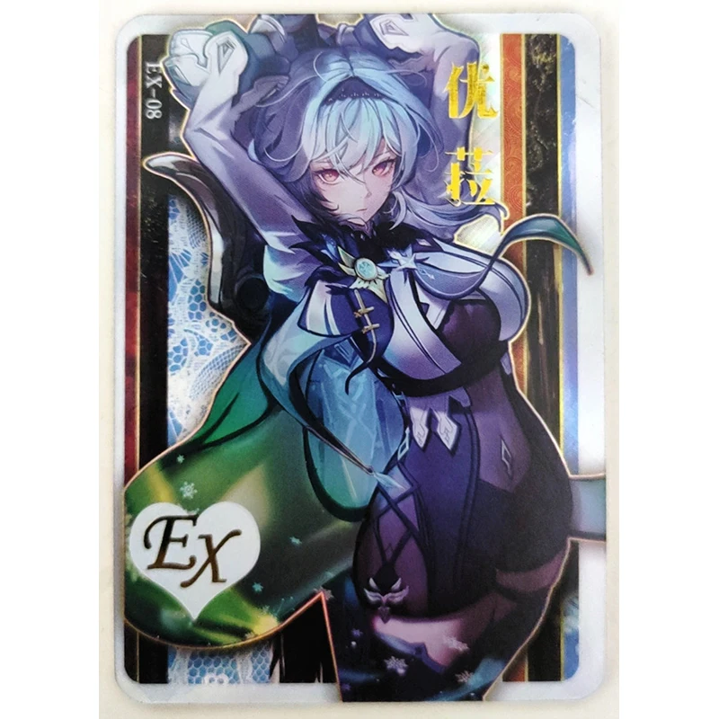 Anime Goddess Story The Secret of The Goddess Yorha No 2 Type B Kochou Shinobu Eula Ex Card New Game Collection Birthday Gifts