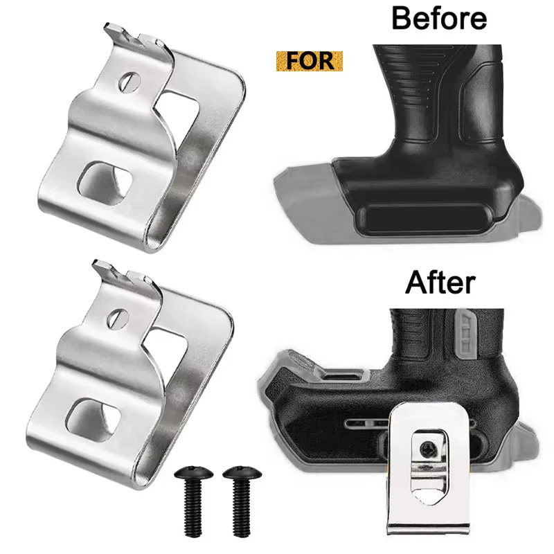 Portable Electric Drill Belt Hook for Makita/Bosch/Dewalt/Milwaukee/Ryobi/Worx 18V 20V Cordless Drills Wrench Holder Clip Hooks