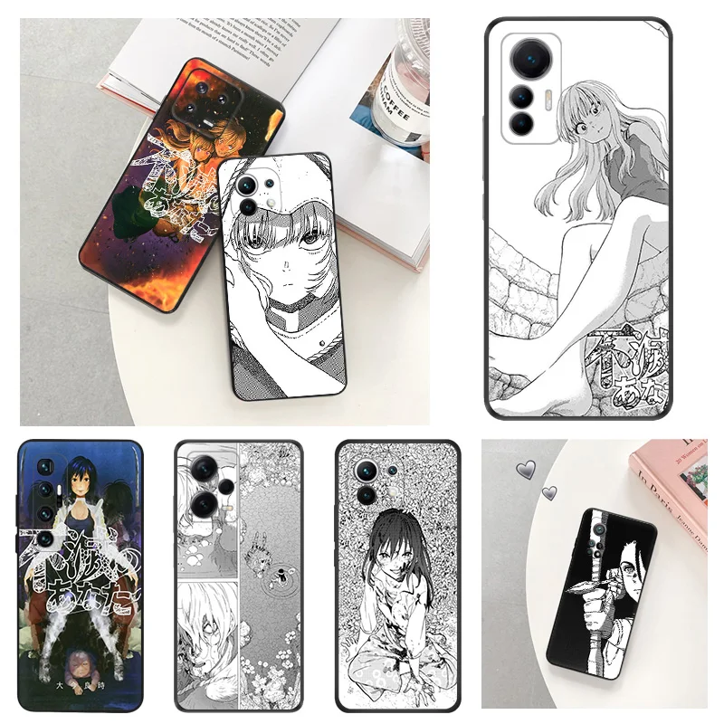 Anti-Drop Soft Phone Case For Xiaomi 12T 12X 13Lite Redmi Note 12 4G 5G 12s 13 Pro 12c 13c To Your Eternity Anime Cover