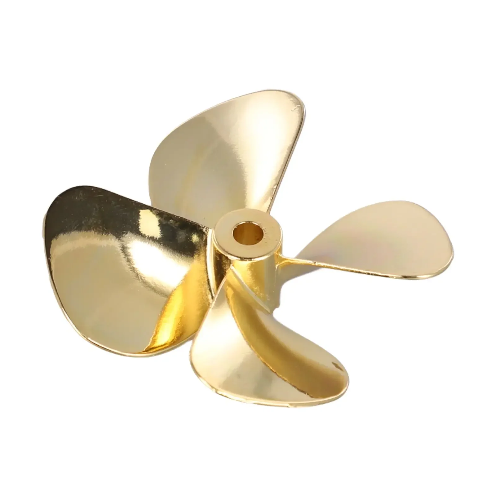 Modelo de barco rc, hélice de metal, 4 lâminas, eixo de 4mm, mão direita e esquerda, 55mm 60mm para barco rc, isca de pesca, rebocador, cruzeiro marinho rov