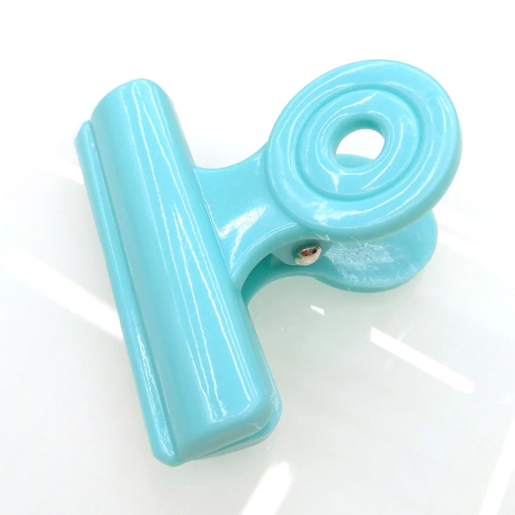 

24Pcs Plastic Paper Binder Clips Strong Gripping Candy Color Clips for Office School Document Organization Snack Bag Sealing