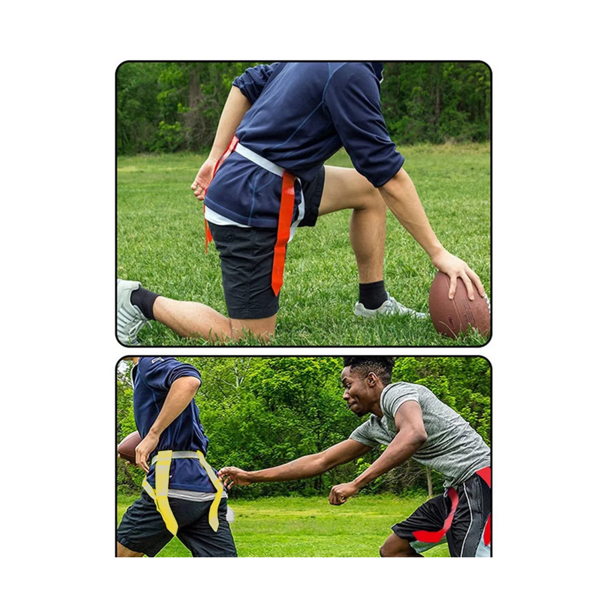 الرجبي الخصر العلم البلاستيكية غاسل الشباب حزام الرجبي لعبة سحب العلم المسيل للدموع العلم للفوز حزام العلم المدبب-ABWY