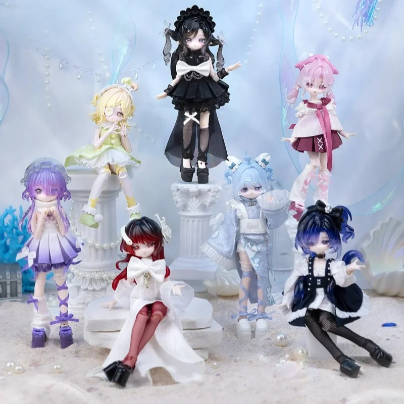 Come4free Minty 1/8 Bjd Mi Tian Ocean Gemstone Series Figurka Akcji z Ruchomymi Elementami Model Zabawka Kolekcjonerska Blind Box