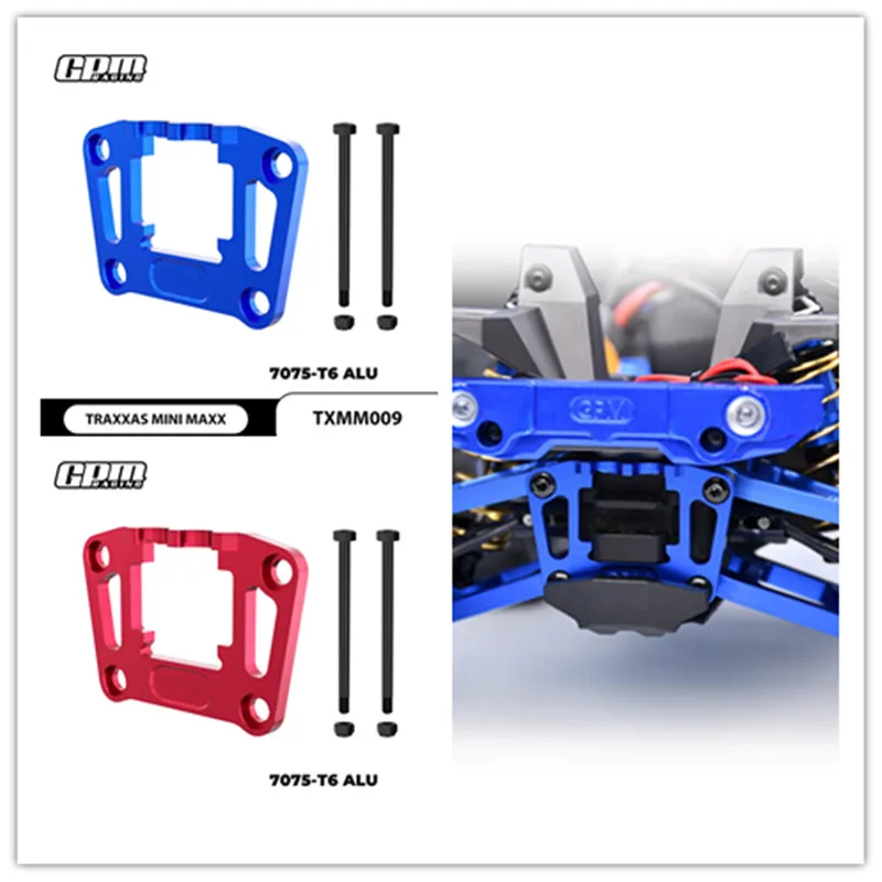 

Укрепление заднего переборки из сплава GPM 7075, усиление для TRAXXAS Mini Maxx 1/16 TXMM009