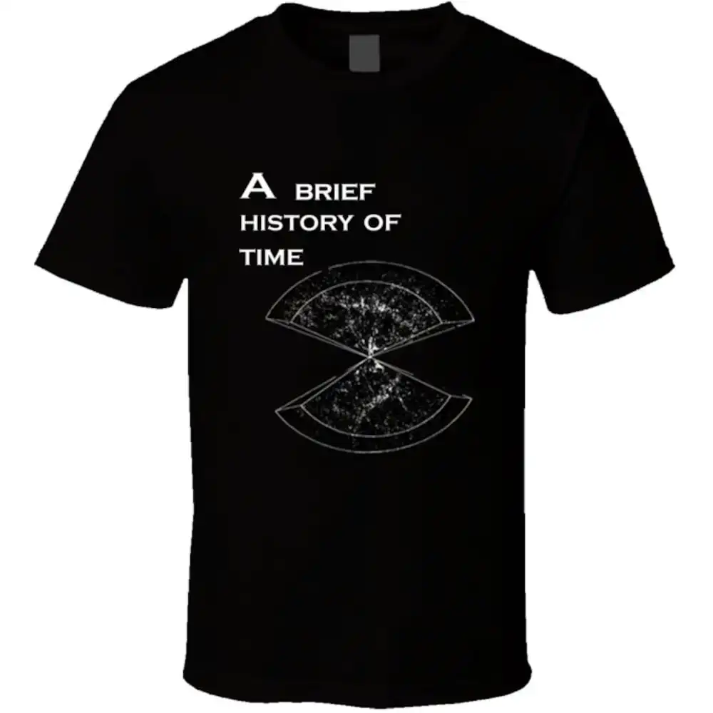 A Brief History Of Time Stephen Hawking Novel T Shirt