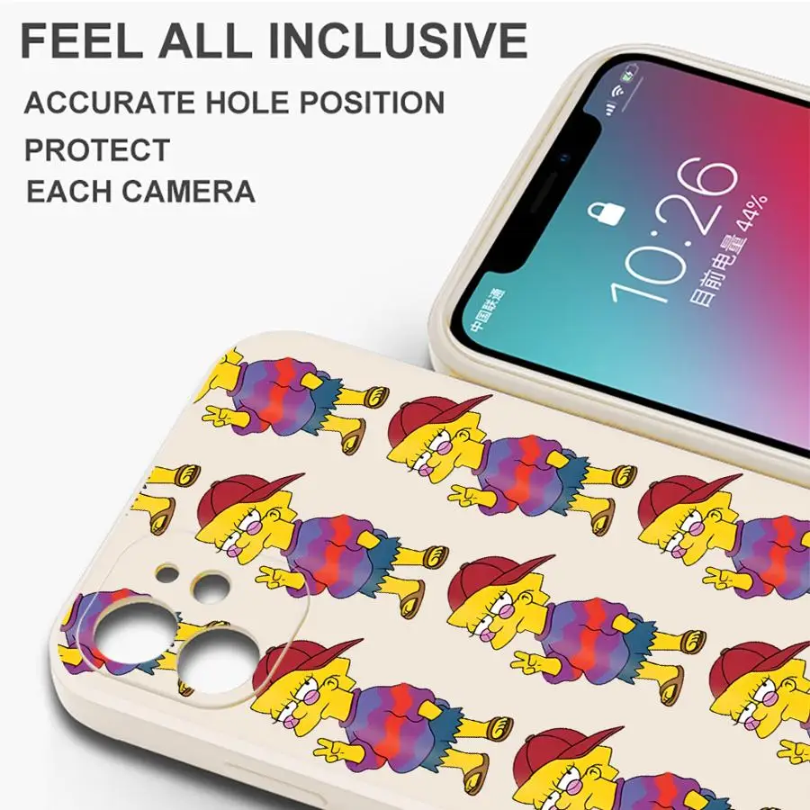The Simpsons Lisa Case for Apple iPhone 17 Pro Max 11 15 12 Plus 16 7 8 Air 13 Mini XS XR Phone Cover  view 5