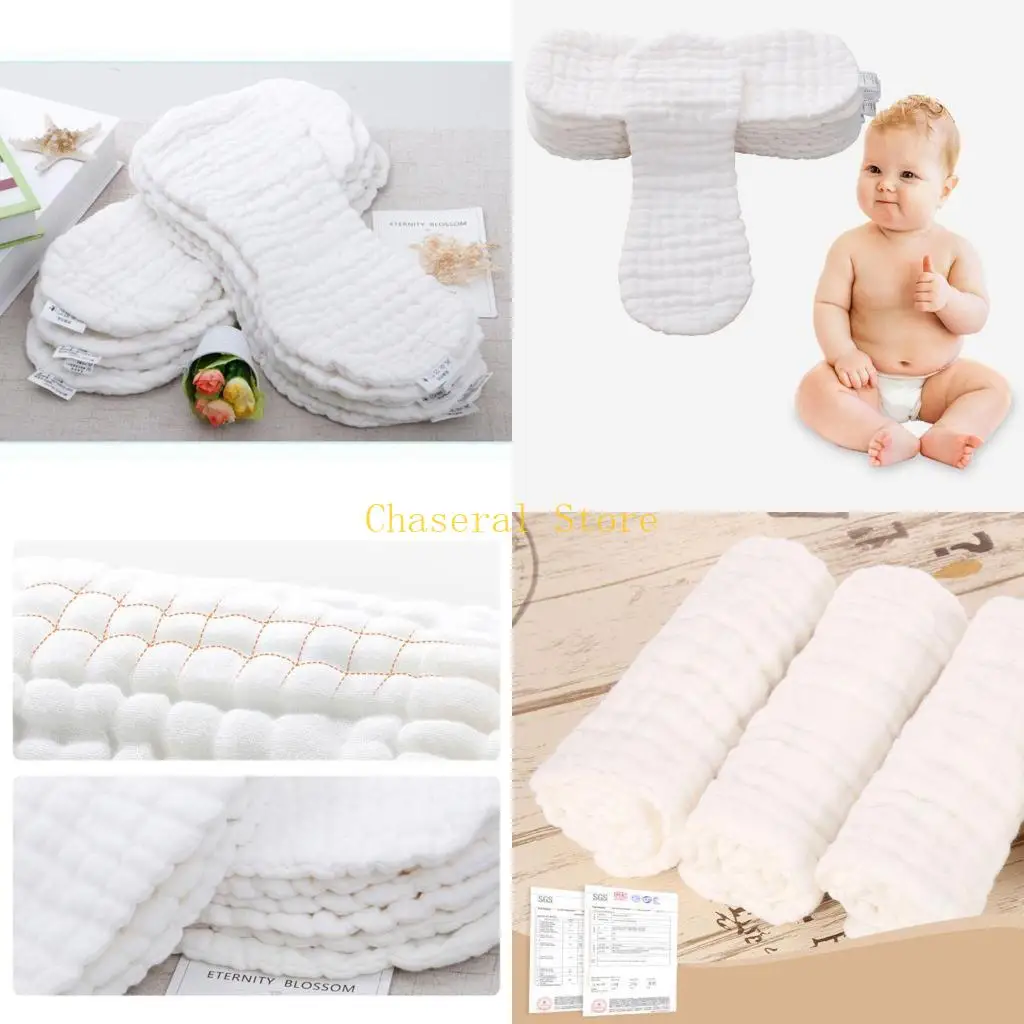 

E7CE 5 Pack Baby Baby Postable Paintrable Speat Spect Cloth Подгузника для новорожденного младенца