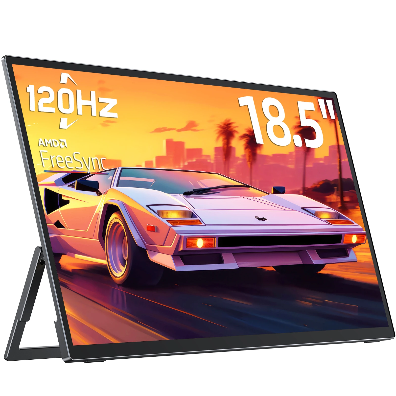 cdisplay monitor portatil com mini hdmi tipo c para switch display de jogo grande ips hdr 1920x1080 185 polegada 120hz 01