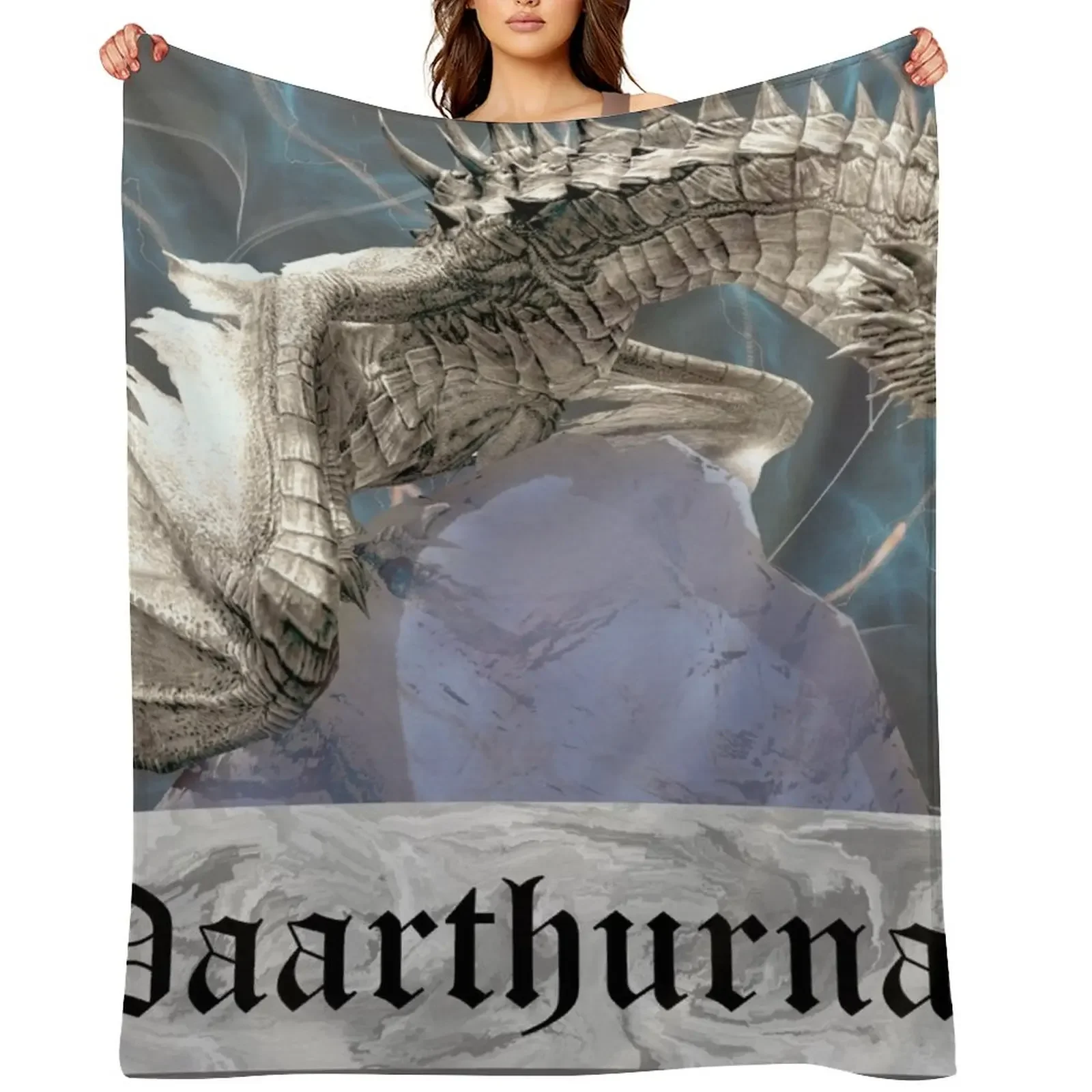 Paarthurnax Throw Blanket Loose Soft Big Blankets For Bed Beautifuls Blankets