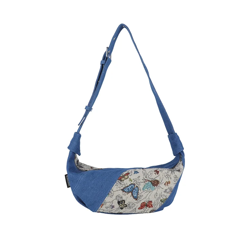 

Fashion Casual Women's Shoulder Bag High Quality Denim Crossbody Bag Large Capacity Tote Bag Multi Functional Women‘s Handbags