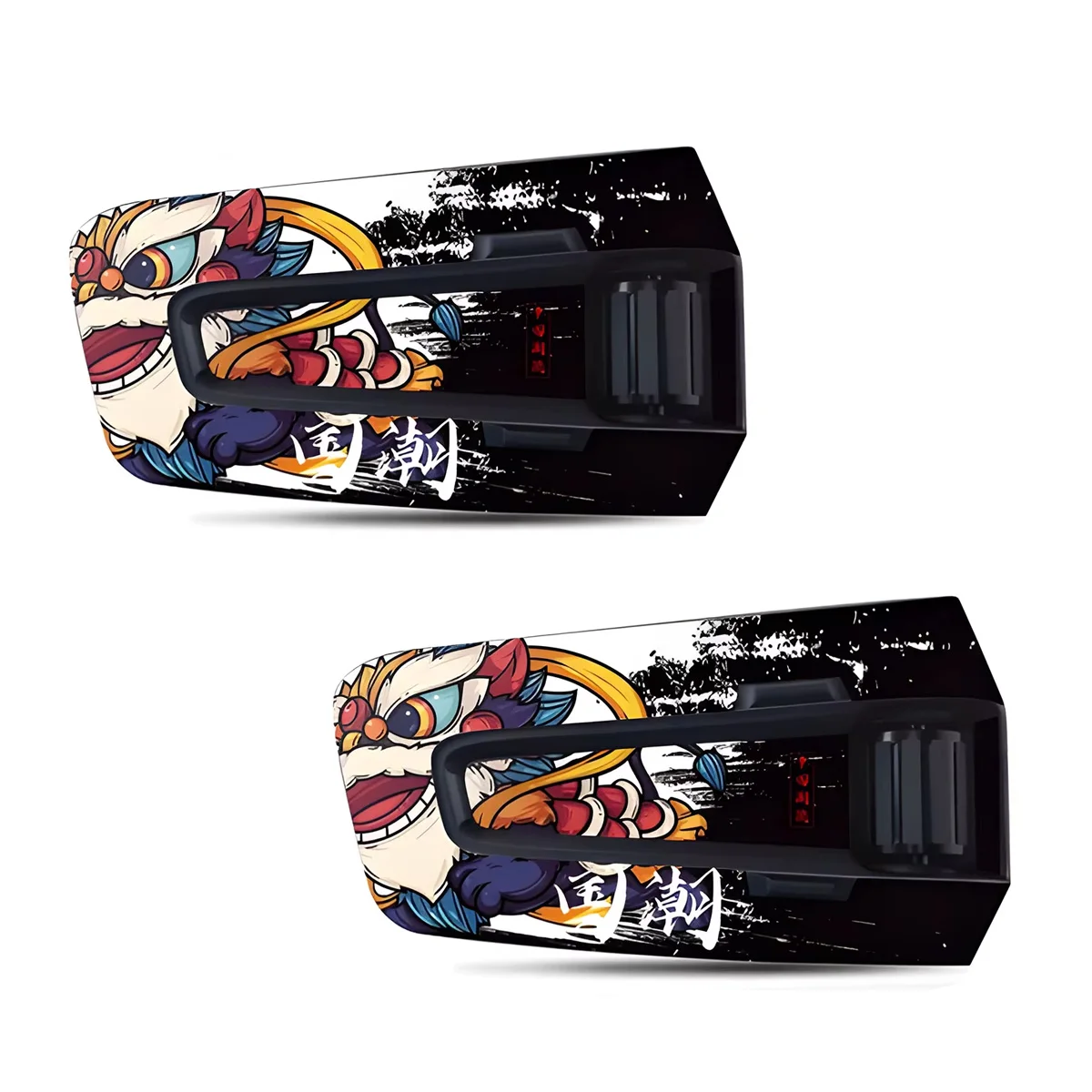 Voor Cardo EDGE Motorhelm Bluetooth Headset Decoratieve Stickers Oortelefoon Hoofdtelefoon Beschermende Decals Accessoires