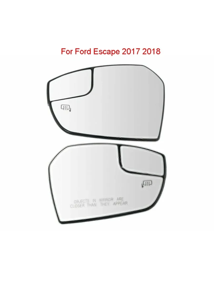 

Auto Left Right Heated Rear Mirror Glass for Ford Escape 2017 2018 USA Version GJ5Z17K707B GJ5Z17K707E