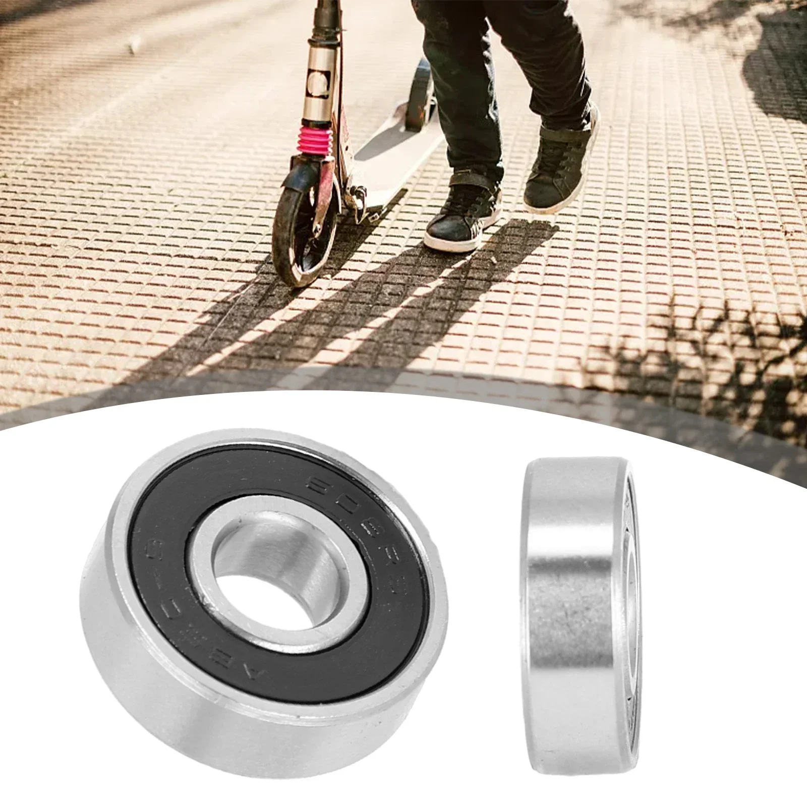 Skateboard Lager 608zz 8*22*7Mm Stille Gereedschap Kogellagers Onderdelen Roller Scooter Outdoor Sport Scooter Vervanging