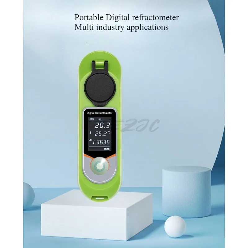 Digital Sugar Meter Refractometer Fruit Sugar Analyzer Malt Extract Sugar Analyzer Sweetness Tester