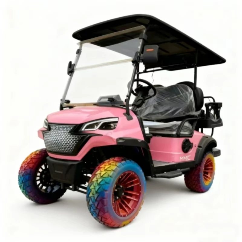 MMC factory direct sale: 4-seater 4x4 aluminum frame 72V high-speed golf cart