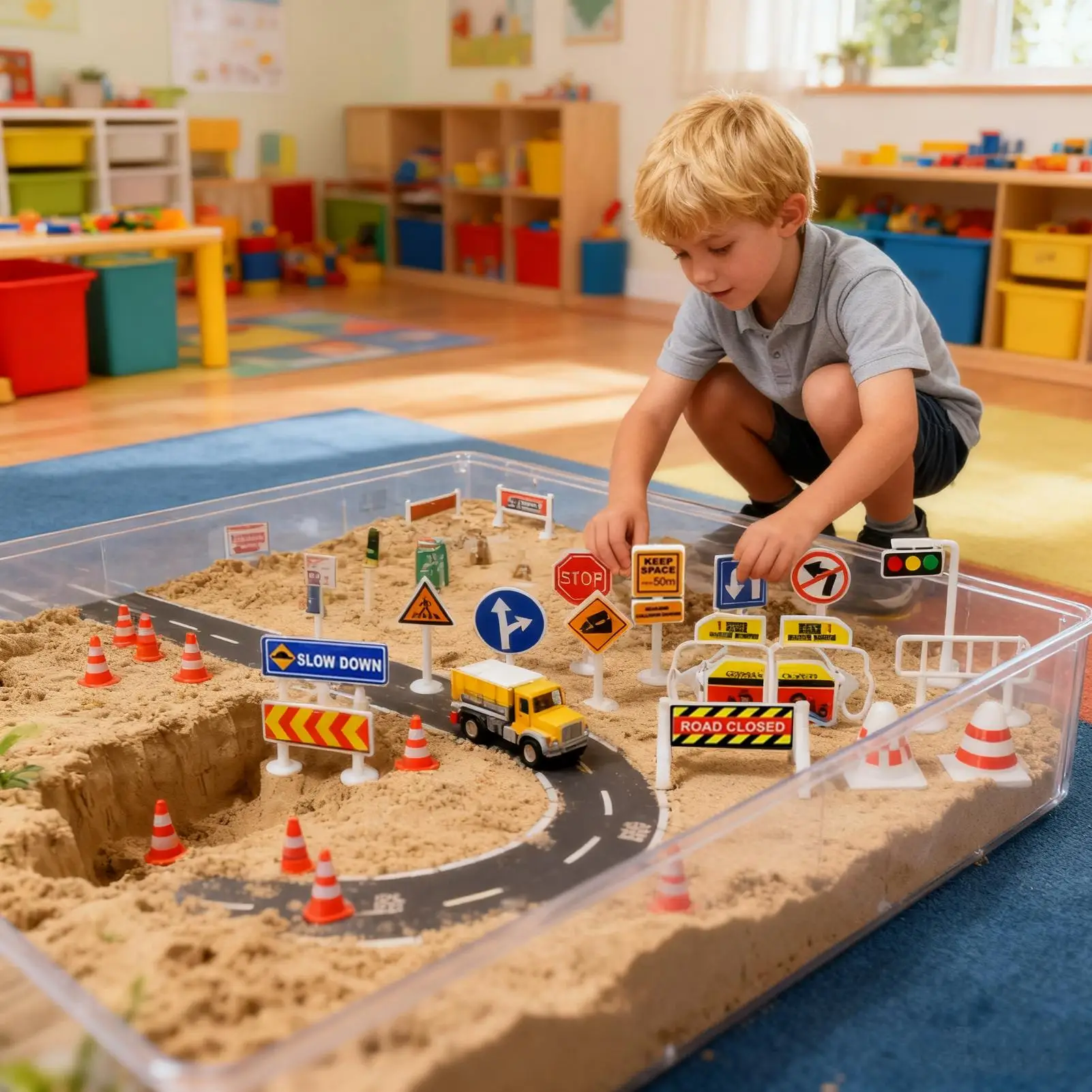 信号機のおもちゃ ポータブル 28 ピース 教育学習ゲーム 道路標識のおもちゃ ホリデーパーティー ホームリビングルーム ハロウィン用