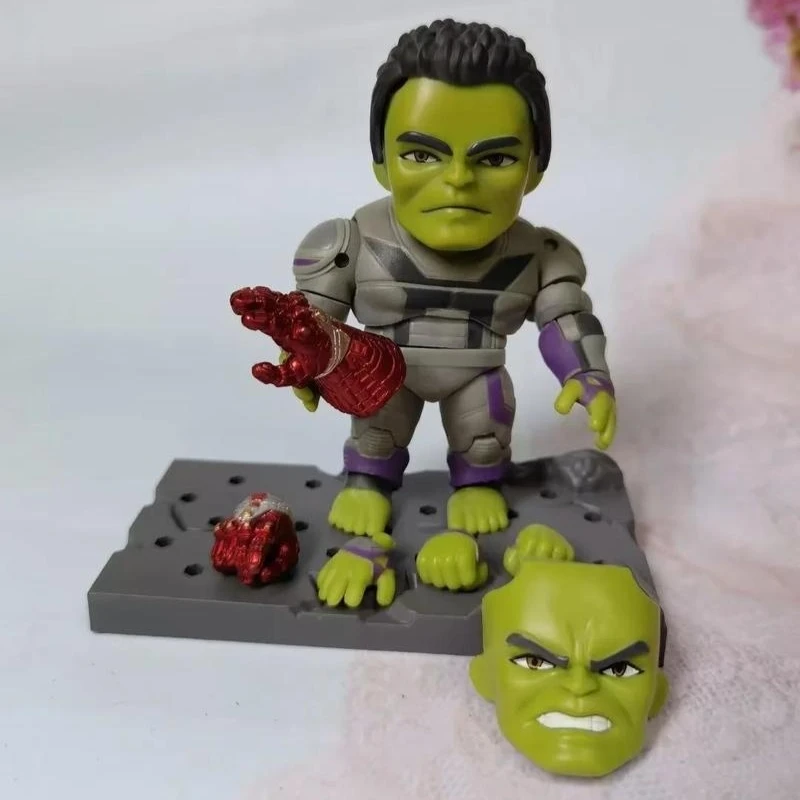 Em estoque original genuíno gsc hulk 1299 10cm coleção autêntica modelo animação personagem ação brinquedo ornamento de mesa