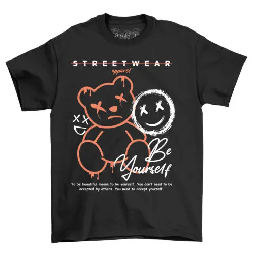 BearStreet1-29 Teddy Bear T-Shirt - Unbearably Cute and Hilarious! Funny Unisex