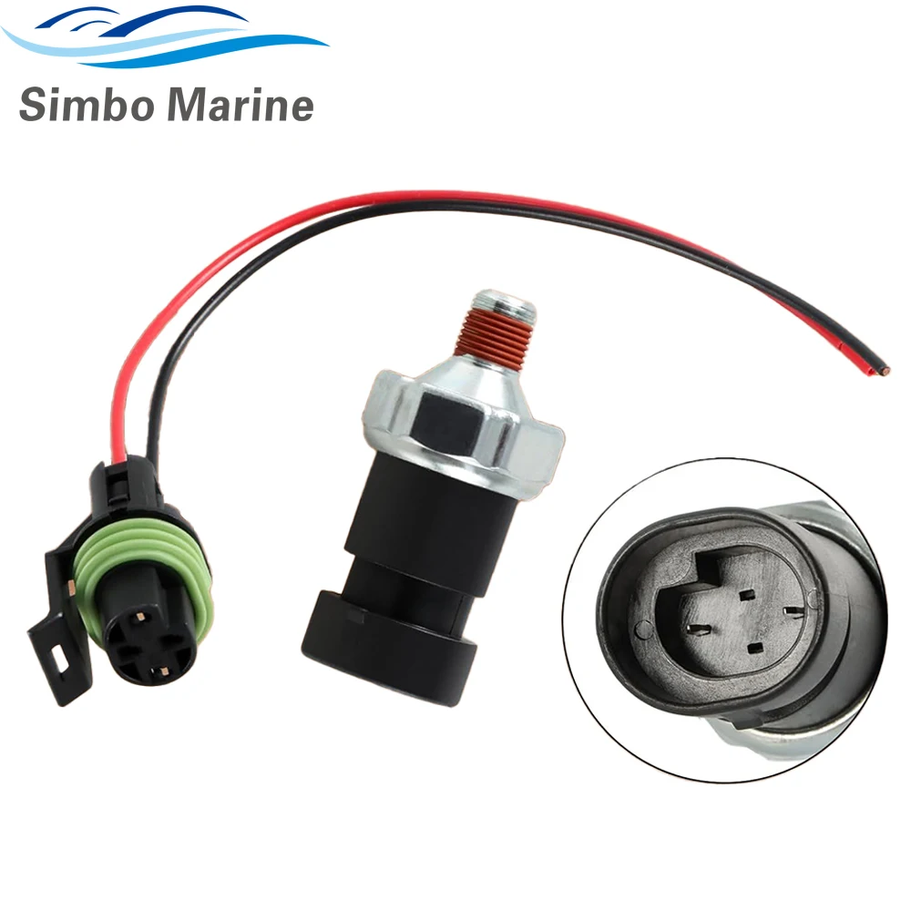 87-864252A01 Oil Pressure Fuel Pump Pressure Shut Sensor Switch For Mercruiser 4.3L 5.0L 5.7L 305 454 7.4L 8.2L 502 v8 Engines - view 5