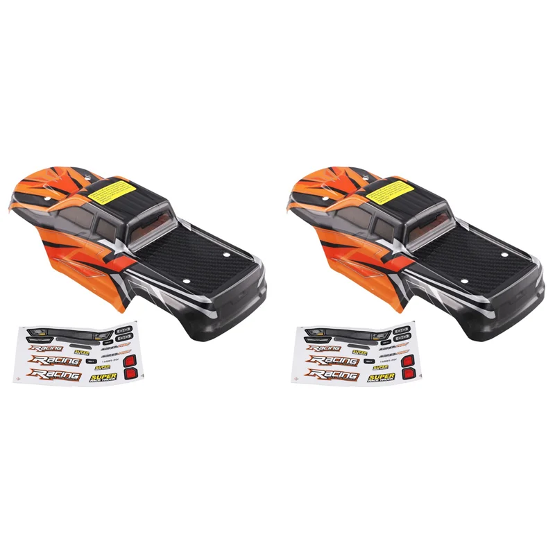 AS95-2X для HBX 16889 16889A 16890 16890A SG1601 SG1602 Корпус кузова автомобиля на радиоуправлении и наклейка B004-INV 1/16 Запчасти для радиоуправляемого автомобиля C