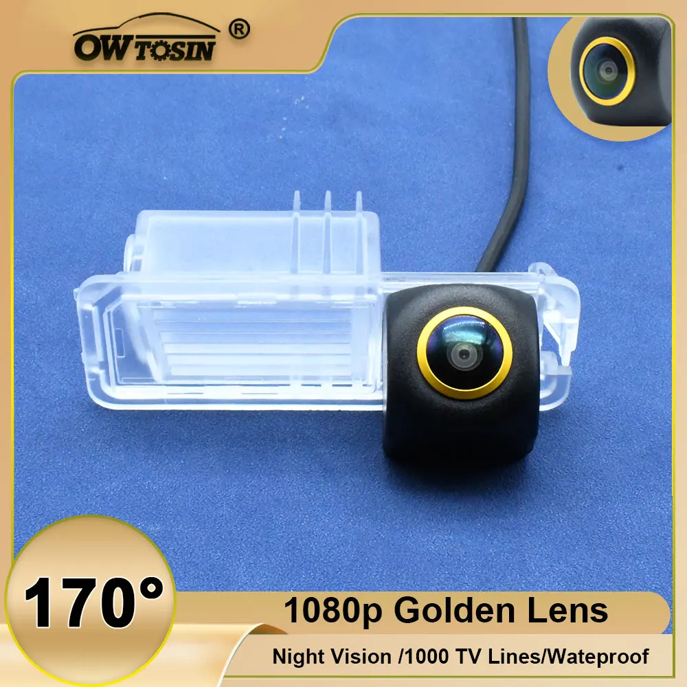 

CCD/AHD Vehicle 1080P 170° Golden Lens Rear View Camera For For VW POLO GT 6C 2012~2017 Hatchback 3D 5D Reversing Car Camera