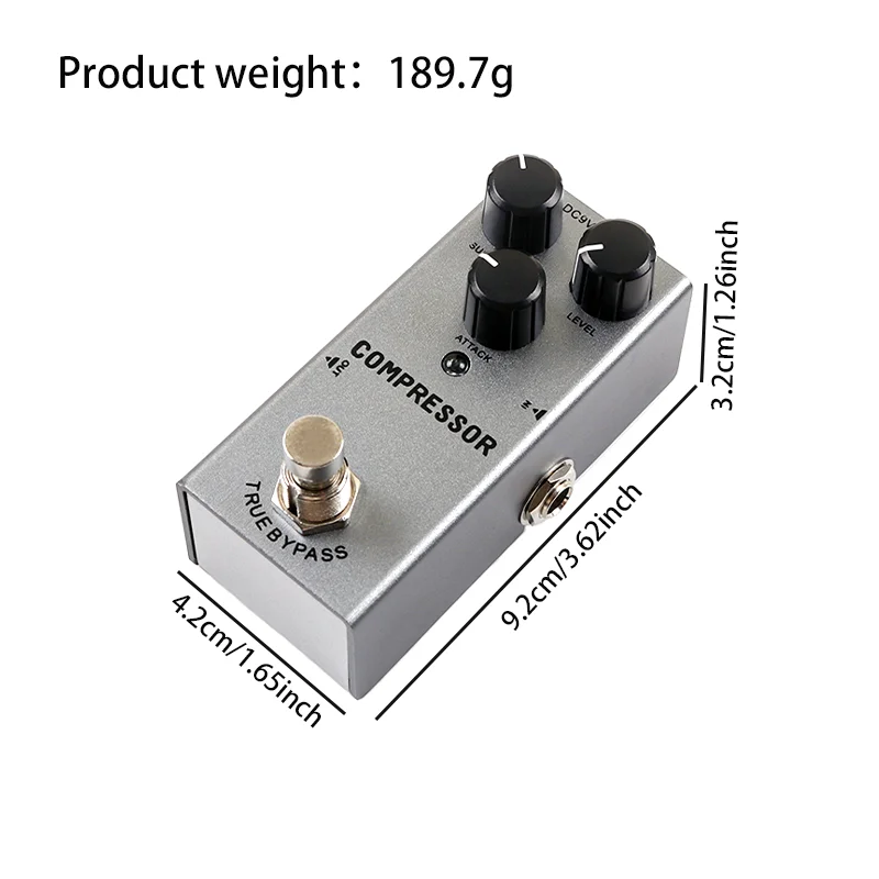 Compressor Electric Guitar Effect Pedals Mini Effect Processor Distortion US Dream DC 9V Guitars Accessories