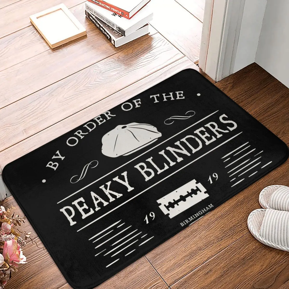 Peaky Blinders By Order Of The Peaky Blinders Anti-slip Doormat Floor Mat Carpet Rug for Kitchen Home Living room Footpad Mats