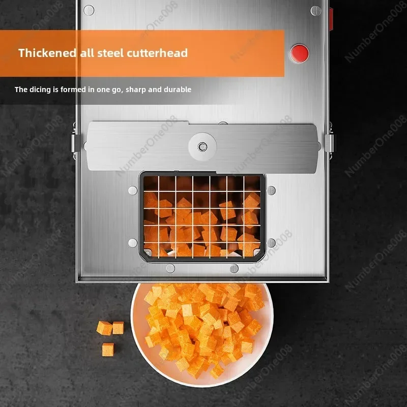 Electric Vegetable Dicing Shredding Slicing Machine Multi-functional