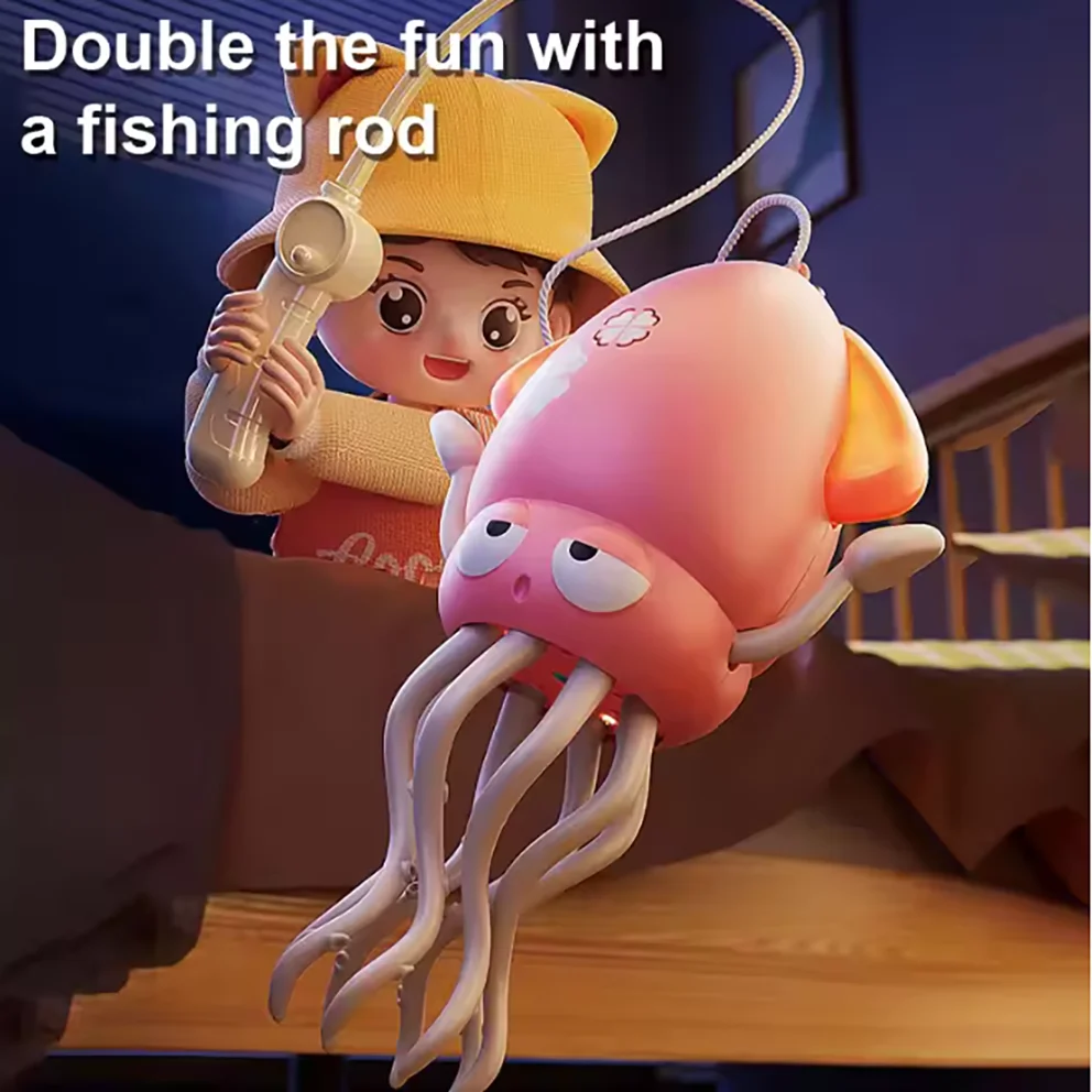 

Bestseller: Magical Dancing Octopus Electric Stress-Relief Toy with Sensors for Kids, Automatically Escapes Obstacles.